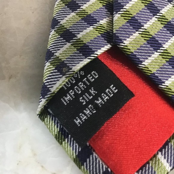 OSCAR DE LA RENTA SILK NECKTIE - Picture 4 of 5